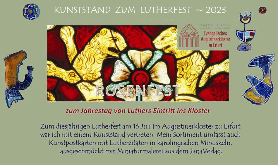 Lutherfest Augustinerkloster Erfurt